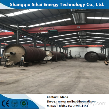 Used rubber as raw material refining pyrolysis equipment